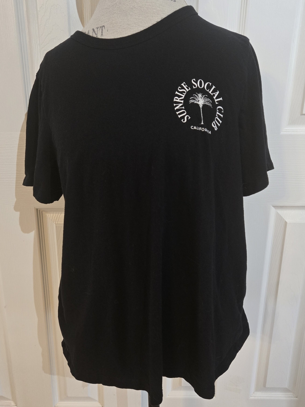 Black Short-Sleeve Tee - Men
